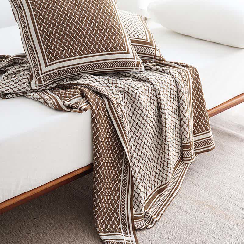 Ownkoti Nordic Style Knit Throw Blanket - image 8