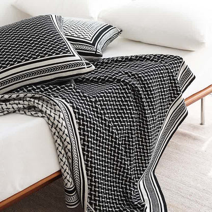 Ownkoti Nordic Style Knit Throw Blanket - image 0