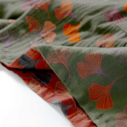 Ginkgo Cotton Gauze Kimono Loungewear Set - image 47