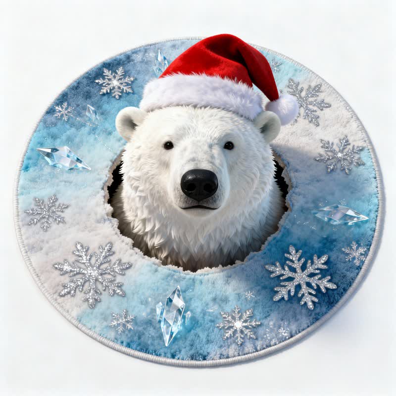 Ownkoti Christmas Inspires 3D Effect Rug - image 7