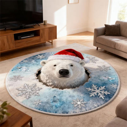 Ownkoti Christmas Inspires 3D Effect Rug - image 6
