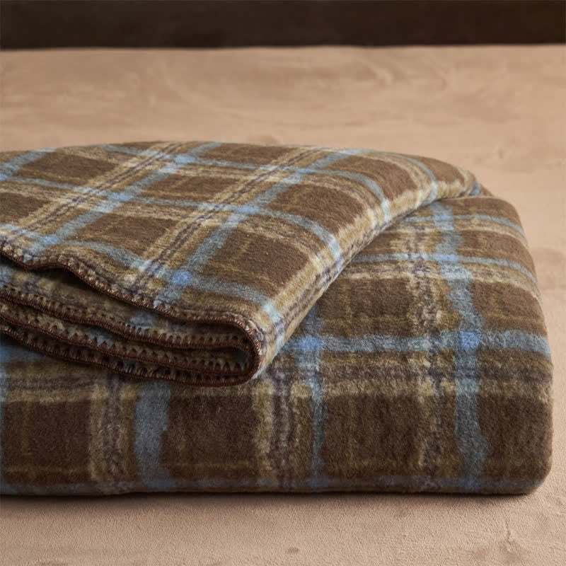 Ownkoti Classic Plaid Reversible Fleece Multi-Use Throw - image 39