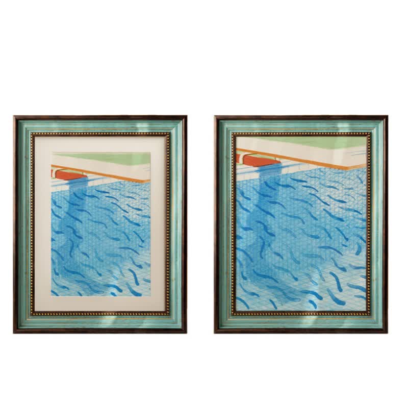 Ownkoti Retro Wall Picture Frame - Blue - Wall - 16" x 24" - image 3