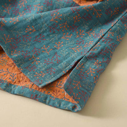 Vintage Cotton Branch Long Sleeve Pajamas - image 2