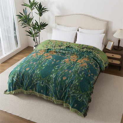 Ownkoti Lily Cotton Gauze Tassel Blanket - image 5