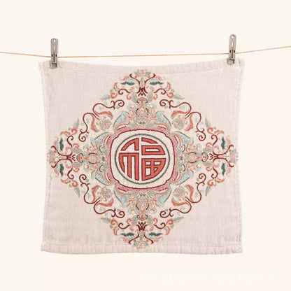 Ownkoti Retro Auspicious Cotton Kitchen Absorbent Towel - image 6