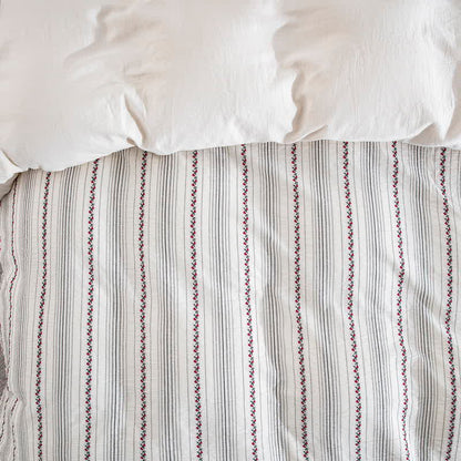 Ownkoti Fairycore Embroidered Cotton Duvet Cover Set(3PCS) - image 4