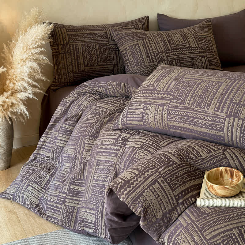 Ownkoti Bohemian Tribal Brushed Cotton 4-Piece Set - image 0