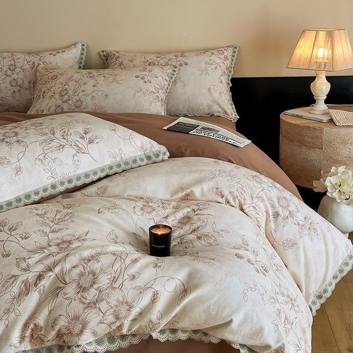 Ownkoti Pure Cotton Vintage Botanical Cotton Bedding - image 14