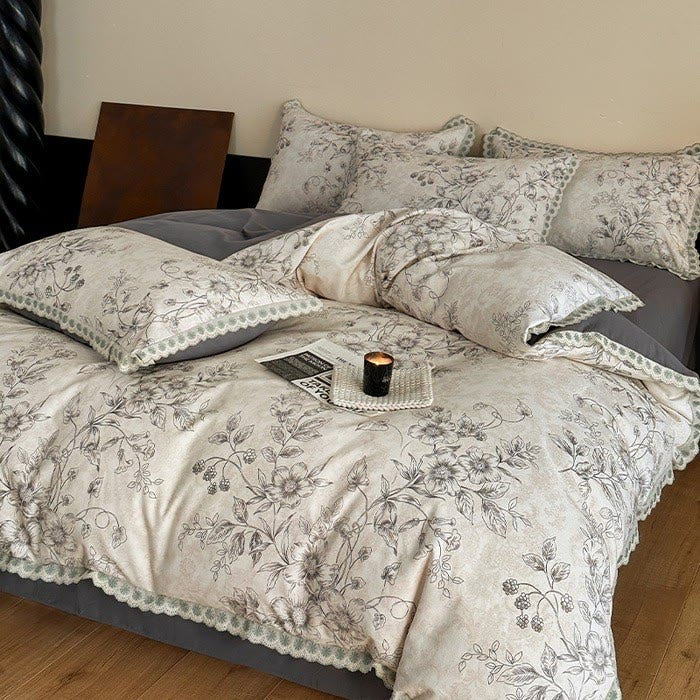 Ownkoti Pure Cotton Vintage Botanical Cotton Bedding - image 5