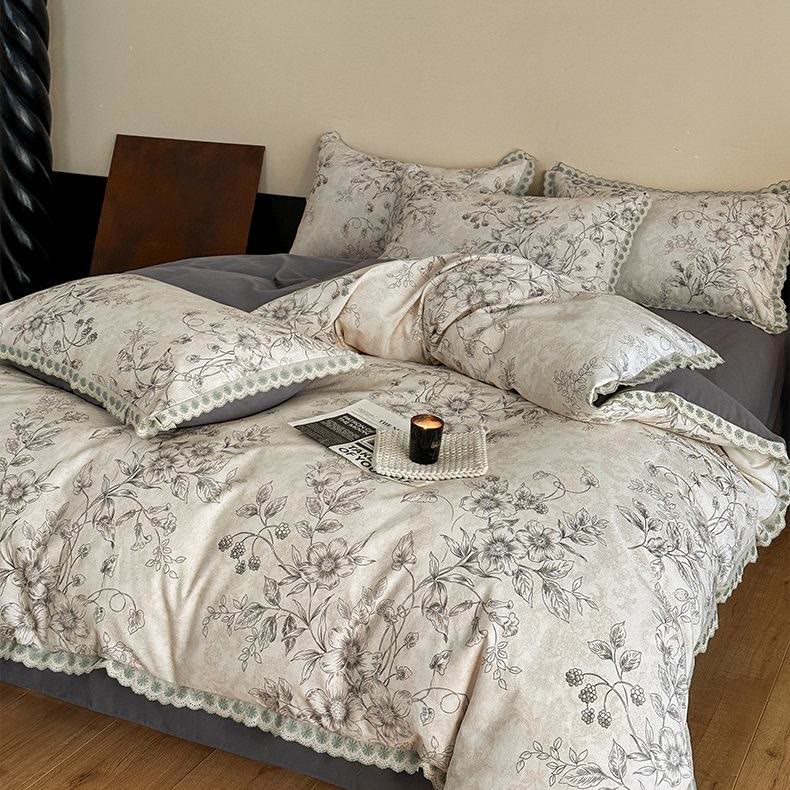 Ownkoti Pure Cotton Vintage Botanical Cotton Bedding - image 4