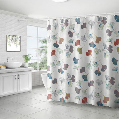 Elegant Ginkgo Leaf Shower Curtain - image 15