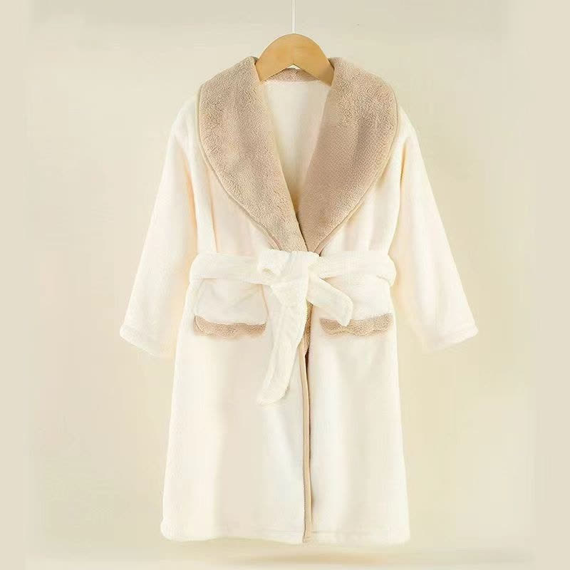 Matching Family Solid Plush Robe - image 4
