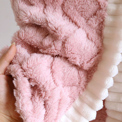 Diamond Textured Plush Button Nightgown - image 12