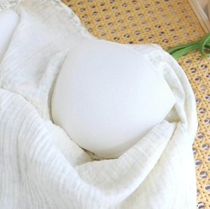 Bow-tie V-neckline Soft Cotton Gauze Pajamas - image 6