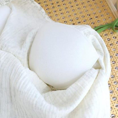 Bow-tie V-neckline Soft Cotton Gauze Pajamas - image 6