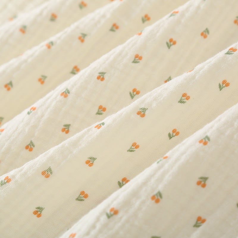 Cherry Print Cotton Padded Camisole Nightdress - image 3