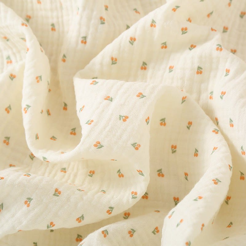 Cherry Print Cotton Padded Camisole Nightdress - image 6