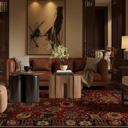 Vintage Persian Rectangle Washable Area Rug - image 2