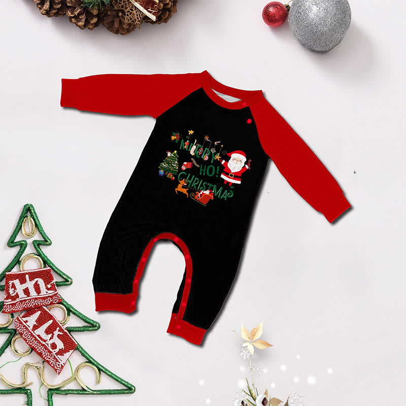 Christmas Santa Family Matching Loungewear Set - As picture - Baby - 12-18M - image 4