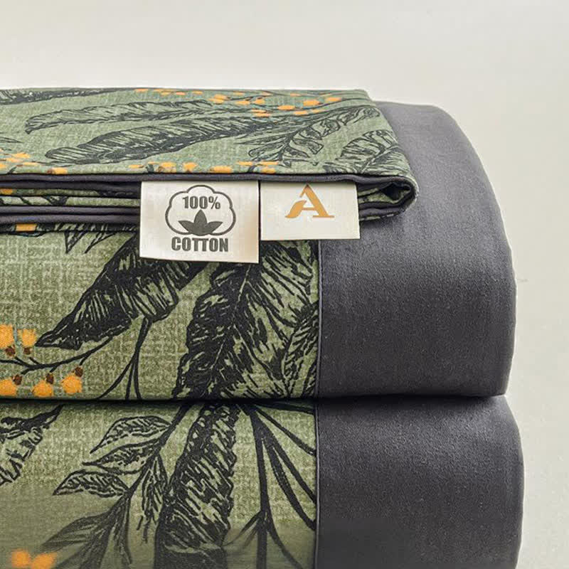 Botanical Berry Brushed Cotton Sheet Bedspread - image 4