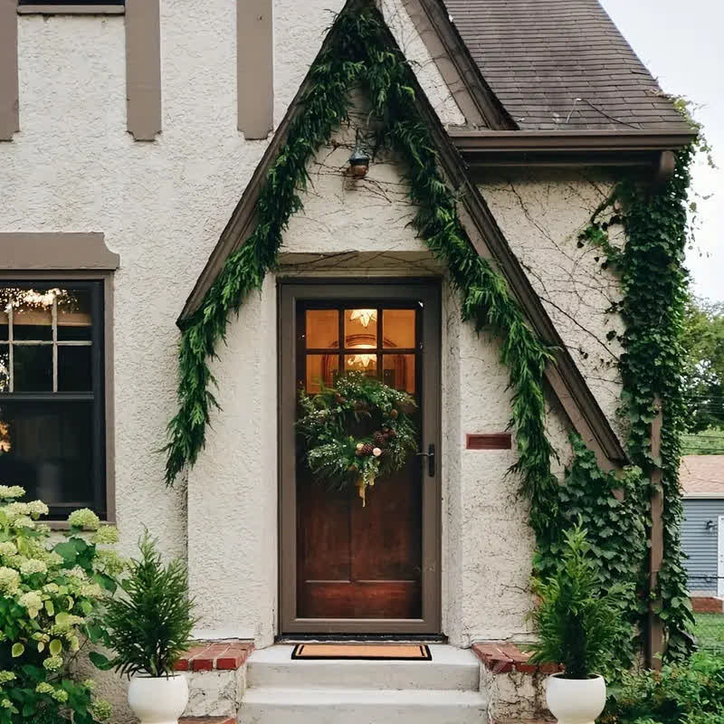 Faux Norfolk Pine Garland Christmas Decor - image 3