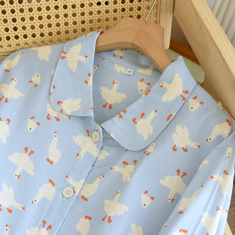 Goose Brushed Cotton Loungewear Set - image 3