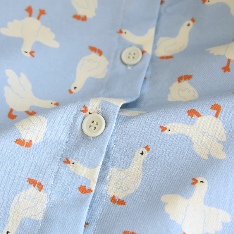 Goose Brushed Cotton Loungewear Set - image 4