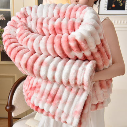 Modern Striped Warm Throw Blanket - image 5