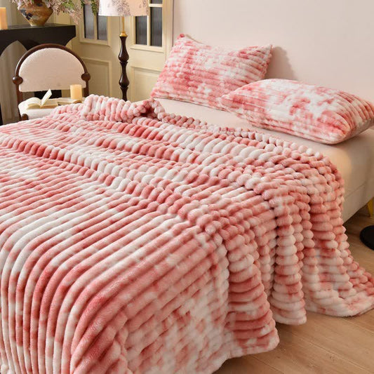 Modern Striped Warm Throw Blanket - image 0