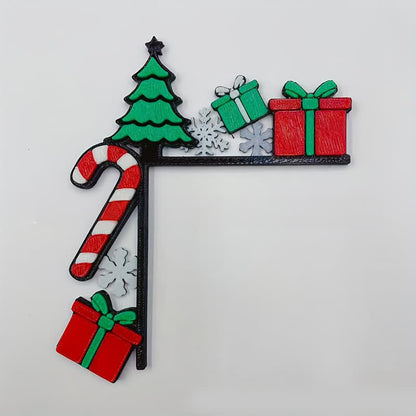 Christmas Tree Gift Door Frame Decor - image 5