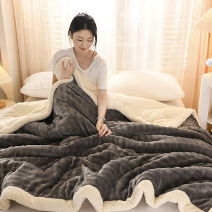 Minimalist Style Warm Throw Blanket - image 7