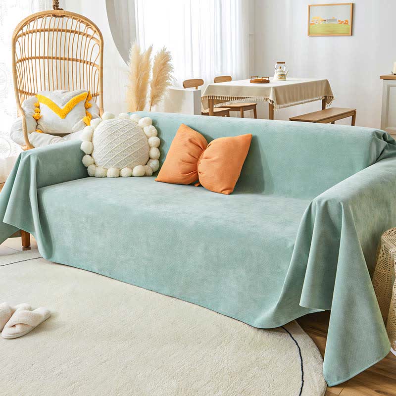 Pure Color Waterproof Pet Couch Cover - Green - 71" x 165" - image 9