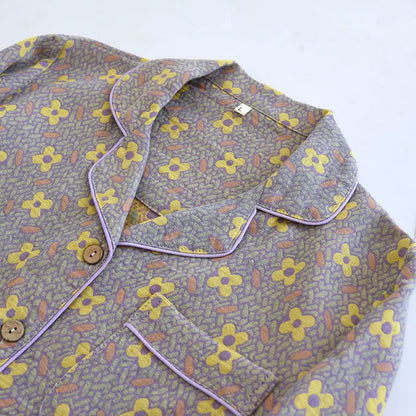 Four-leaf Clover Inspired Cotton Loungewear Set - image 5