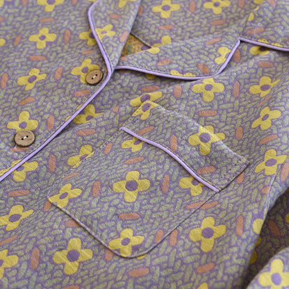 Four-leaf Clover Inspired Cotton Loungewear Set - image 6