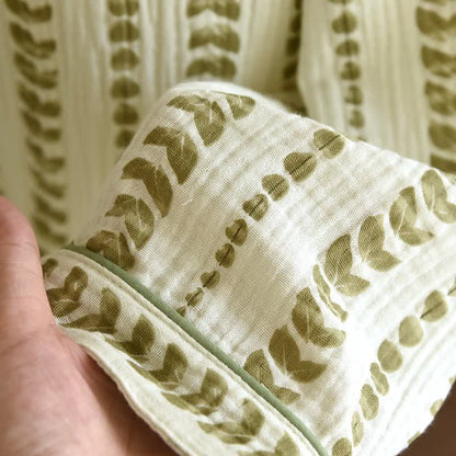 FLeaf Stripe Print Cotton Loungewear Set - image 8