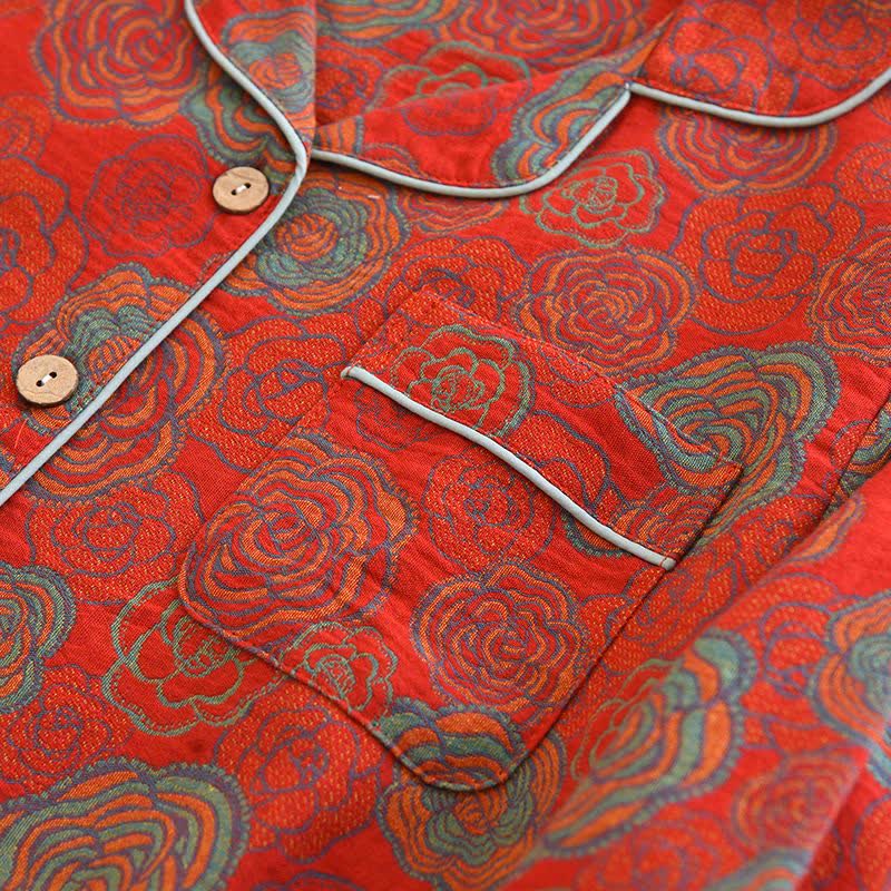 Camellia Pure Cotton Loungewear Set - image 4