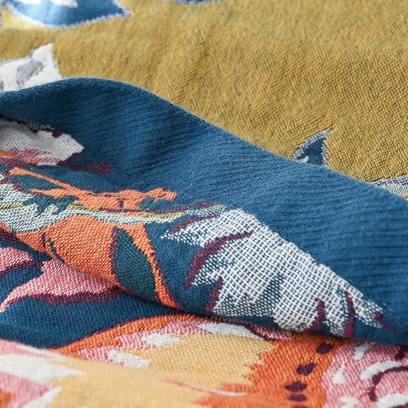 Dreamy Floral Pure Cotton Gauze Quilt - image 9