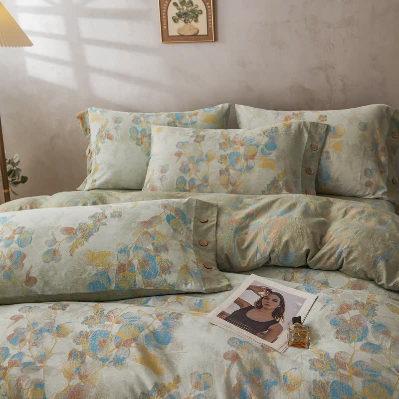 Refresh Botanical Cotton Bedding Set(4PCS) - image 5