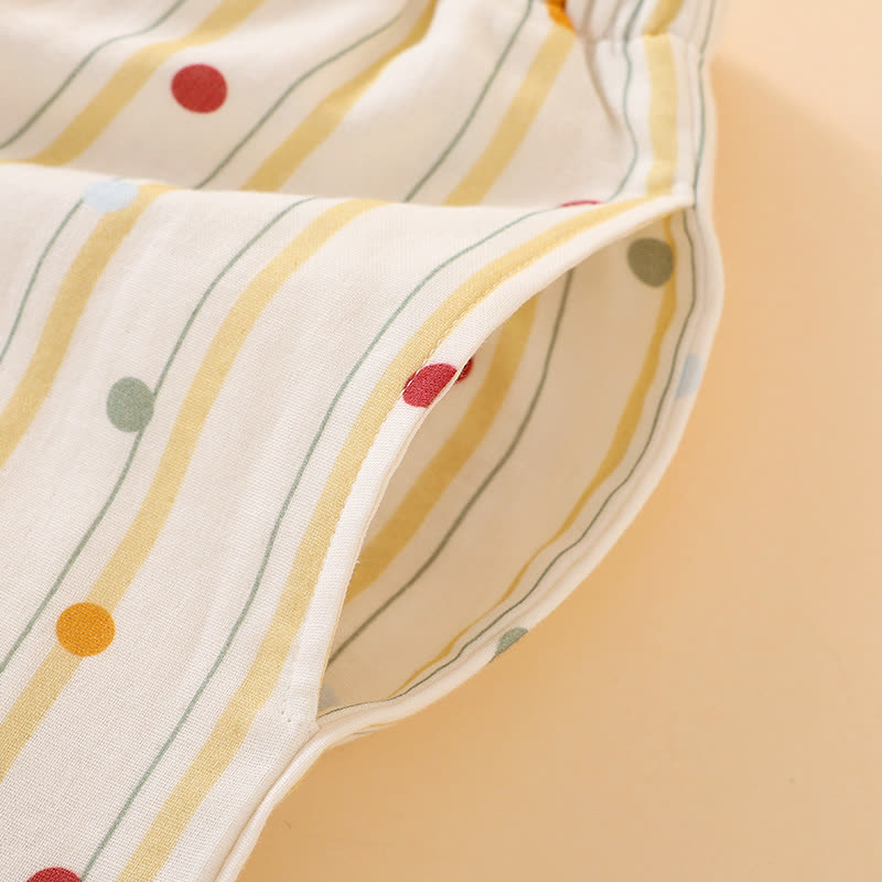 Striped Polka Dot Camisole Cotton Pajama Set - image 8