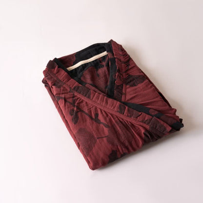 Ginkgo Leaf Hanfu Inspired Cotton Nightdress - image 37