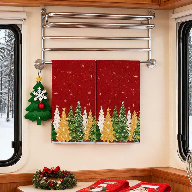 Ownkoti Christmas Tree Absorbent Multi-use Towel - image 2