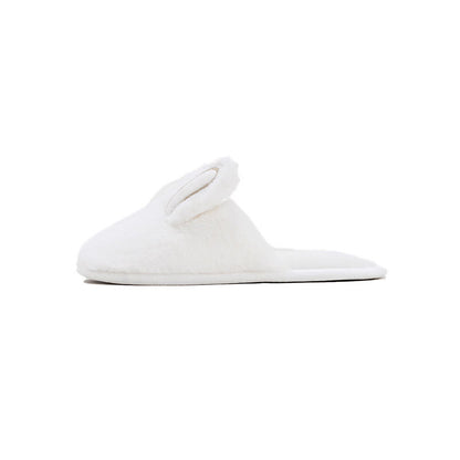 Cute Bunny Plush Closed-Toe Slippers - image 5