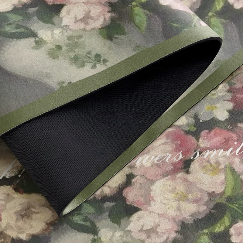 Oil Painting Floral Bath Mat - image 3