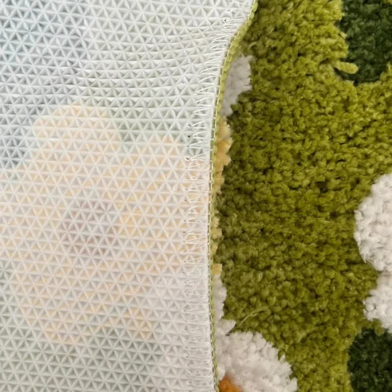 Rustic Style Daisy Bath Rug - image 3