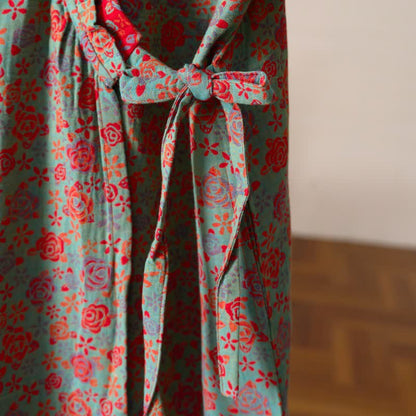 Romantic Rose Ruffled Cotton Nightdress - image 11