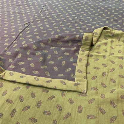 Retro Floral Cotton Reversible Sheet Bedspread - image 8