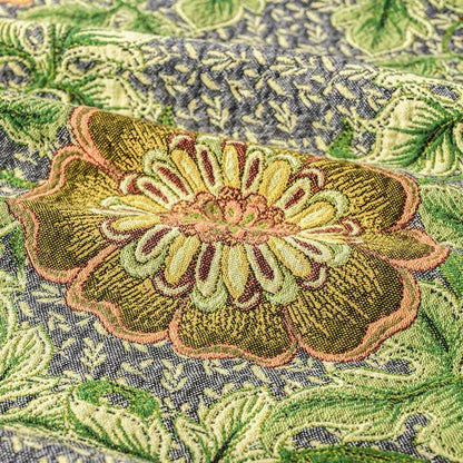 Garden-Inspired Floral Cotton Gauze Tassel Blanket - image 4