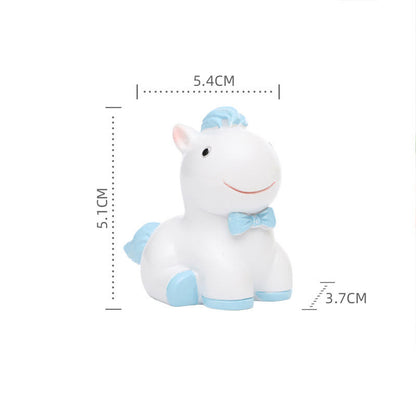 Cute Pony Resin Decorative Ornament - image 11