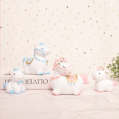 Cute Pony Resin Decorative Ornament - image 2